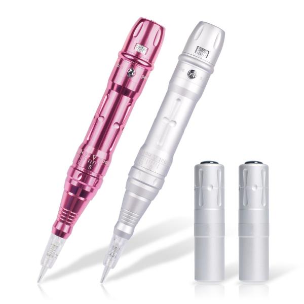 Wireless Stainless Steel Electric Eyebrow Tattoo Machine Kit Permanent Makeup