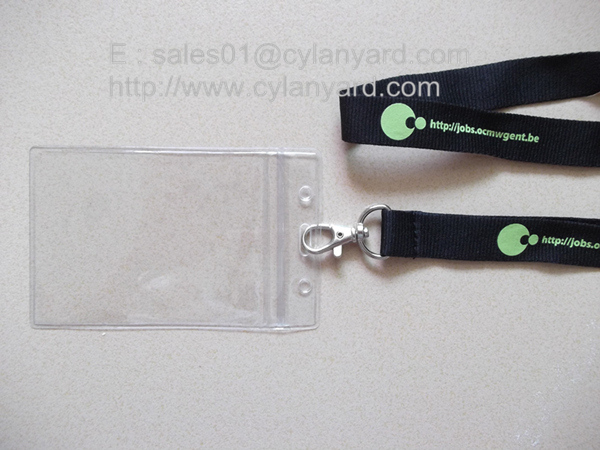 polyester ID tag lanyards