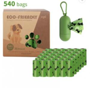 Quality Eco Friendly Pet Waste Bag Disposal Biodegradable Compostable Dog Waste Bags wholesale