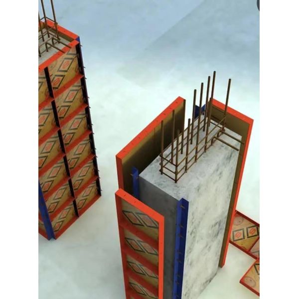 Light Weight Steel Frame Euro Formwork Plywood Panel Concrete Formwork