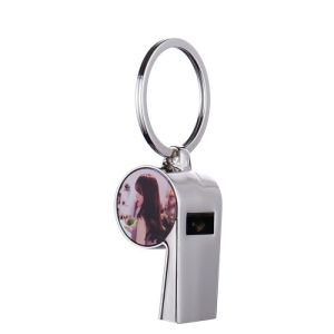 Creative Sublimation Whistle Keychain Personalized Keychain With Picture