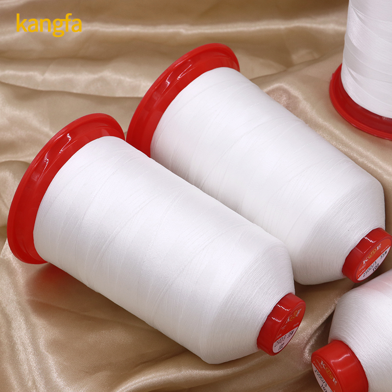 Kangfa Logo Polyester Thread V69 Tex 70 Nylon Thread 210d/3 69 for Professional Sewing