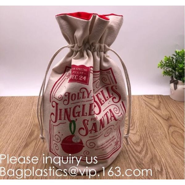 Cotton Reusable Grocery Bags, Produce Bags, Jewelry Pouch, Muslin Brewing bags, Linen Sachet bags, Spice bags, Christmas