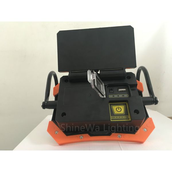 IP65 Rechargeable Led Work Lamp Solar DC Charging Magnetic Multi - Use Stand