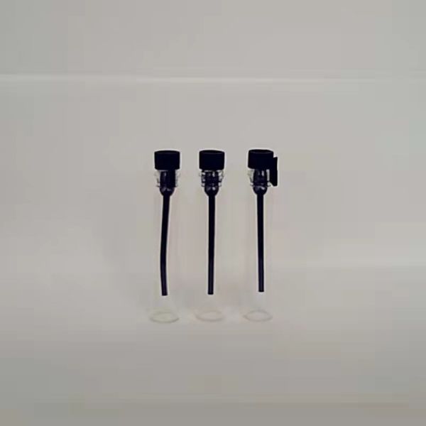 Quality 2ml 3ml clear glass vial with tip for perfume wholesale