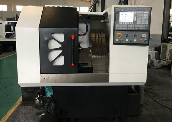 Cheap 63mm Tool Turret Center CNC Vertical Milling Machine With Slant 30° / 45° Structure for sale