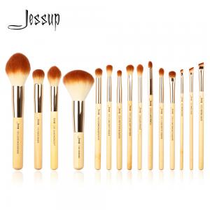 China Jessup 15pcs Professional Makeup Artist Brush Set Cosmetic Brush Set T142 on sale