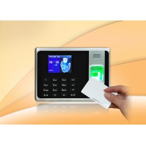 Quality Simple Fingerprint Time Attendance System Support ID Card Reader wholesale
