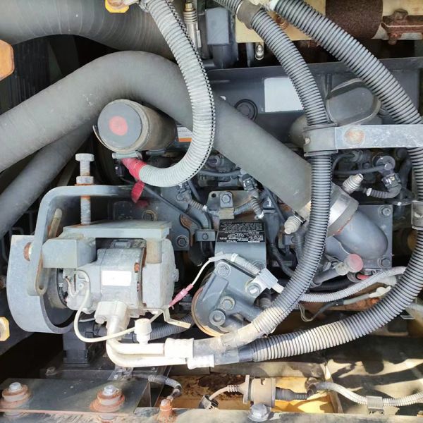 0.44m3 Second Hand Komatsu Pc128us Hydraulic Backhoe Excavator 12 Ton Strong Power