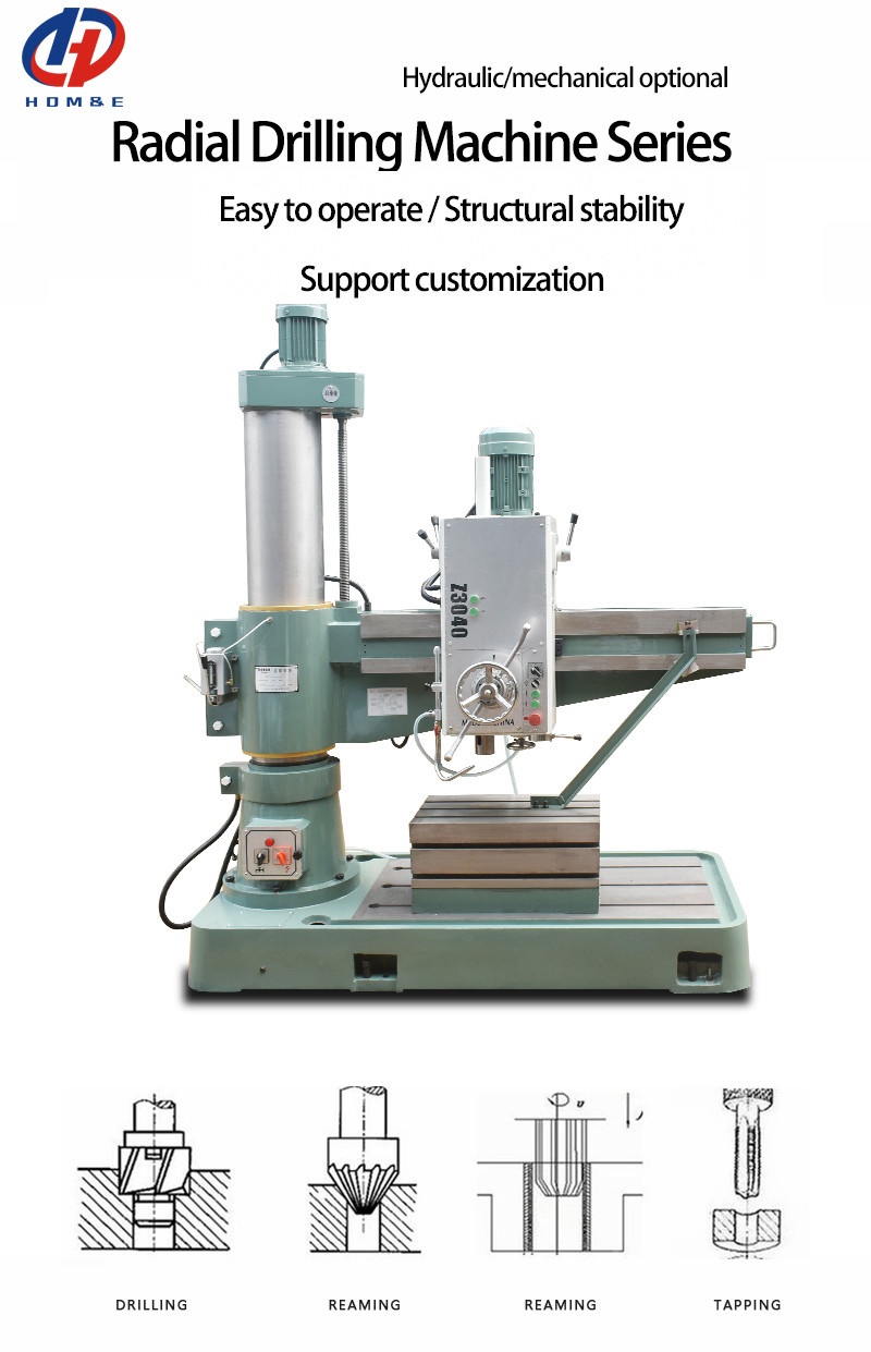 Mechanical Radial Drill Z3040*13B Mechanical Drive Automatic Feed Radial Drilling Machine