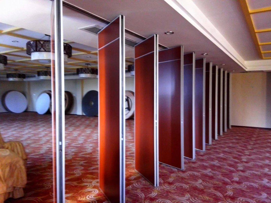 Multi - Function Room Folding Sliding Partition Walls Customized Color