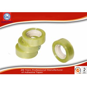 Good Adhesion Clear Sellotape , Office Stationery Ruban BOPP Adhesive Tape