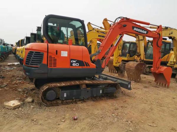 Wood Grabber DX60-9C 6T Used Doosan Excavator