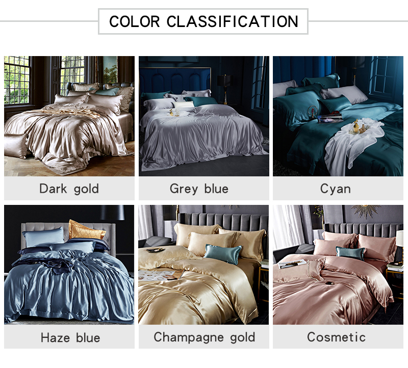 Experience the and Comfort with Our 100% Pure Silk Bedding Sets Duvet Cover Bed Sheet