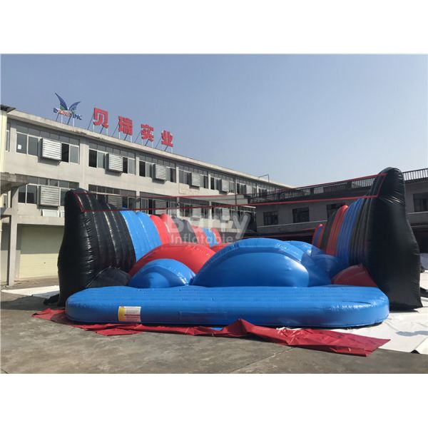 Barry Customized Attractive Giant Jump Around Inflatable 5K Obstacle Course Race Successful Case