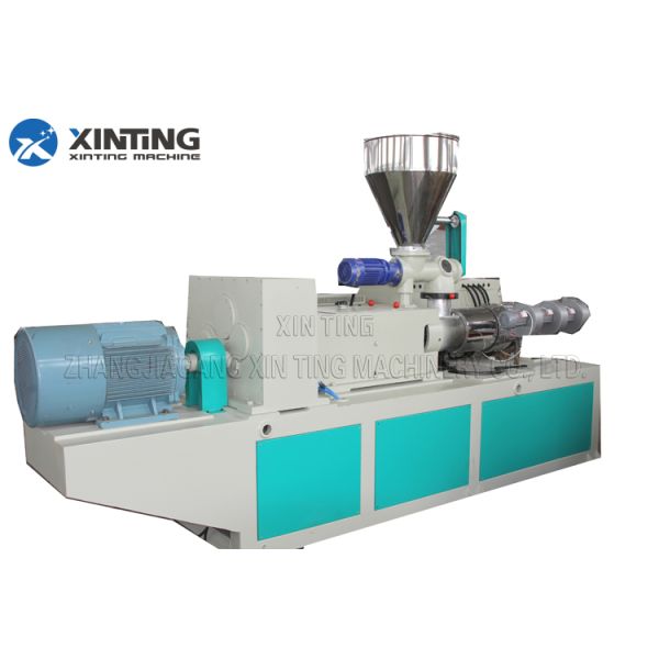 Automatic PVC Pipe Making Machine , Plastic Pipe Extrusion Line ABB Invertor