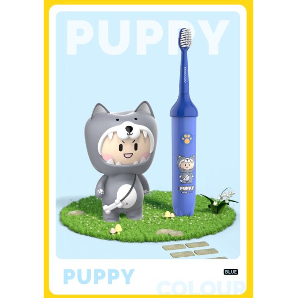 Sonic Electric Toothbrush Cartoon Smart Children Toothbrushes For 3-15 Year Old Kids