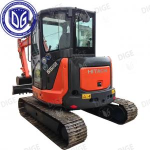 China ZX55 5.5 Ton Used Hitachi Excavator Perfectly Competent Light Duty Operation on sale