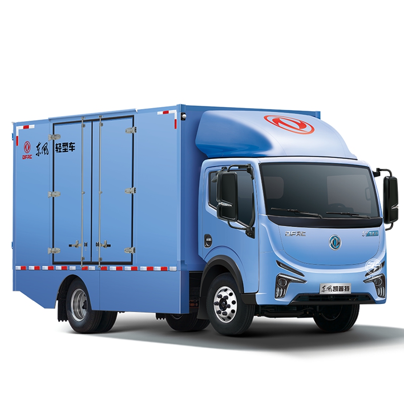 4x2 Electric Cargo Truck with 4200x2100x2100 mm Cargo Box and 6.50R16 12PR Tires