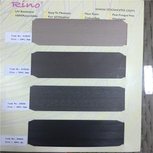 Quality UV Resistant Pvc Wicker , Rattan Weaving Material Plastic High Tenacity wholesale