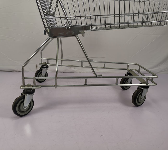 Australian Style Supermarket Grocery Shopping Trolley 125L Wholesale Steel Carts