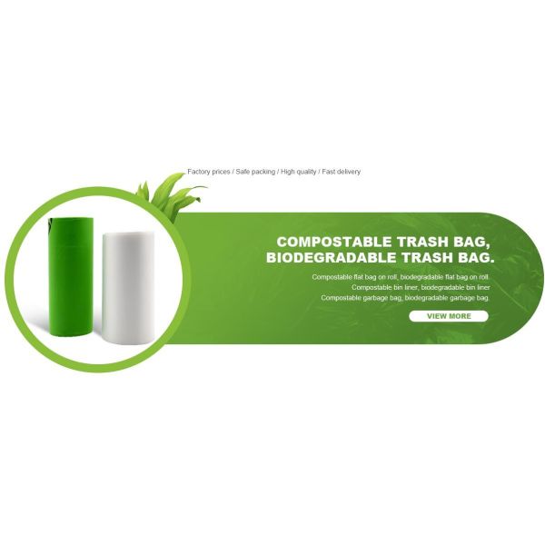 Bio Degradable Biodegradable Compost Bags Cornstarch Carton Liners