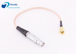 China Lemo Custom Power Cables assembly service Lemo FFA S Coxial male to SMA RF cable on sale