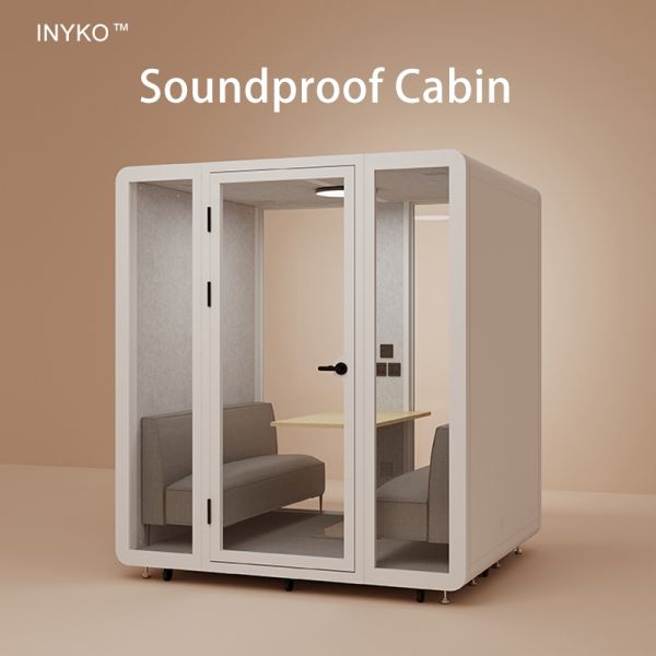 Office Soundproof Telephone Booth Modular Space Capsule House 490kg