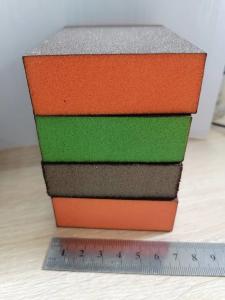 Quality Coarse Medium Fine Sanding Sponge Block Aluminum Oxide For Wooden Polishing wholesale