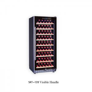 China glass door 135w 110 bottles Freestanding Wine Fridge on sale