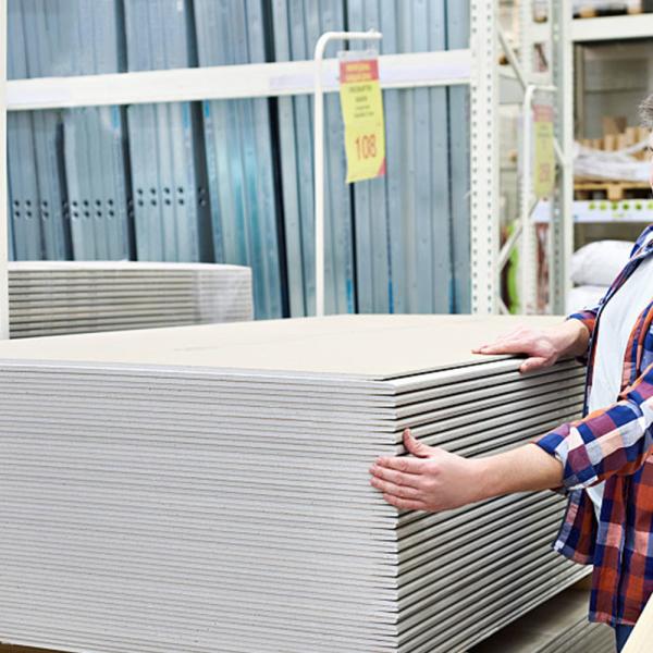 Customized 9Mm/12Mm/15Mm Water Resistance Desulphurization Plasterboard For