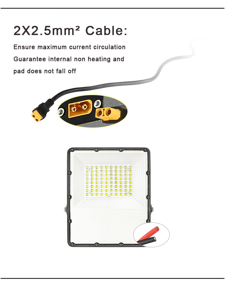 IP65 Die Cast Aluminum Housing 30W Solar Flood Light grade A+ solar cell high power garden use light