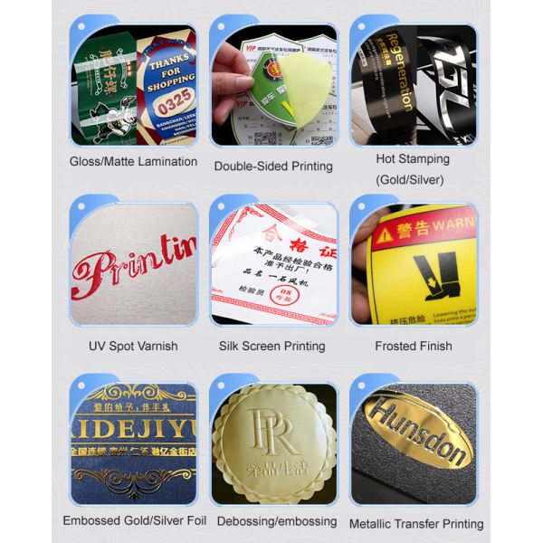 Custom Printed Clear Stickers Transparent Self Adhesive Labels Plastic Sticker Label Supplier