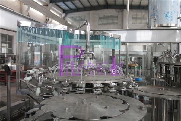 Cheap 24 Head Juice Filling Machine 8000 Plastic Bottles Per Hour Screw Caps for sale