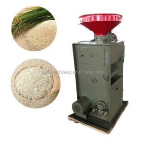 Manufacturing Plant Rice Huller with Rubber Rollers Rice Milling Whitening