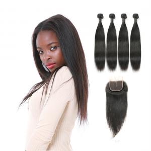 Quality Genuine Raw Indian Remy Human Hair Extension Weave No Synthetic Hair wholesale