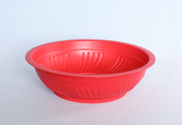 83 Oz 2.5L PP Disposable Plastic Bowl Colored Large Disposable Bowls Food Packing