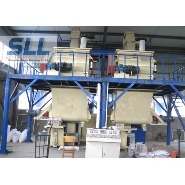 Carbon Steel Material Dry Mortar Mixing Plant Special Design For Construction Project