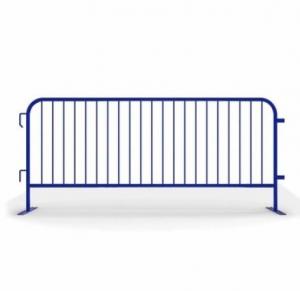 Quality 2.0m 2.1m 2.2m Bike Rack Barricade  Powder Coated bike rack barricade metal barrier fencing wholesale