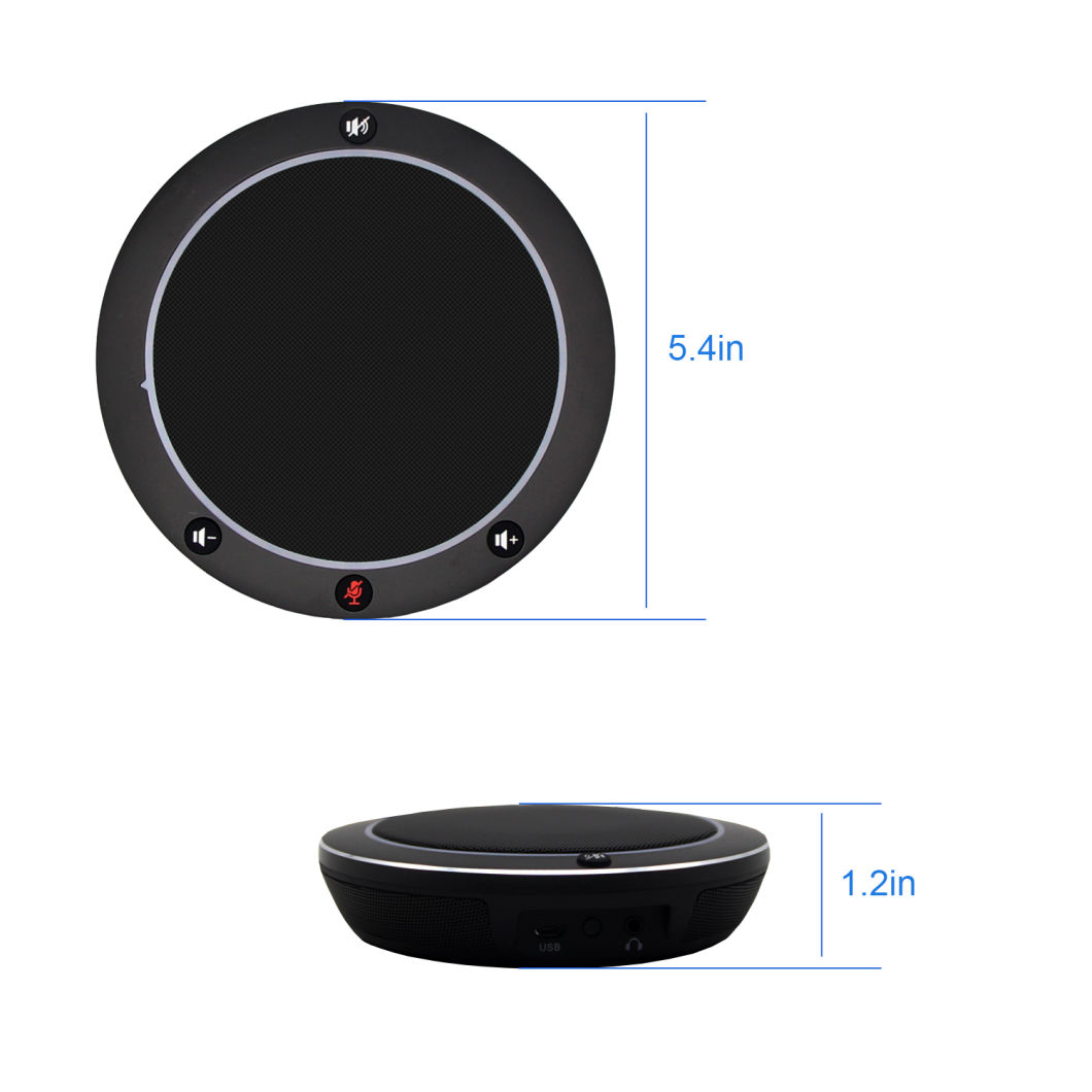 Full Duplex USB Speakerphone Echo Cancellation for Video Conference Desktop Microphone