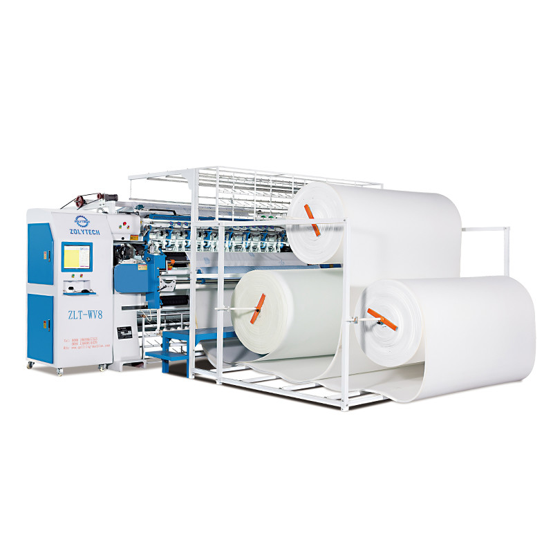 China ZOLYTECH 800rpm Multi Needle Quilting Machine Computerized Mattress Quilting Machine on sale