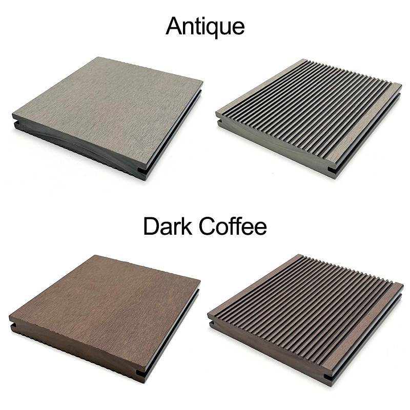 139*20mm Anti-Slip Waterproof WPC Decking Composite Deck Boards for Outdoor Use