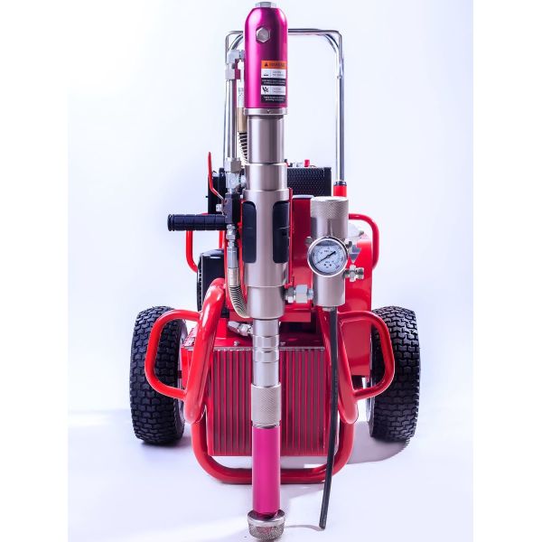 Heavy Duty Hydraulic Driven Piston Pump Sprayer Tools For Bitumen / Epoxy