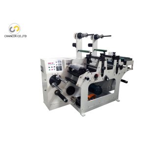 Quality Automatic two heads label rotary die cutting machine with slitting wholesale