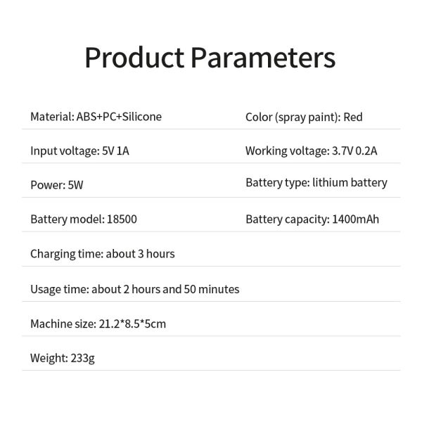Ionic Hair Growth Comb Oil Dispenser Electric Laser Scalp Massager Head Massager
