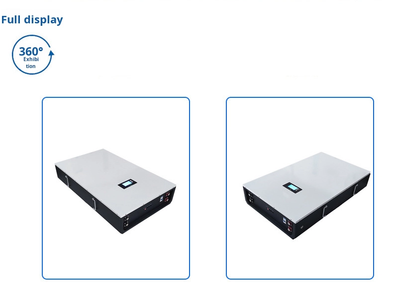 48V/60V/72V Wall-Mounted Household Energy Storage System , Lithium Iron Phosphate Battery for Solar Energy