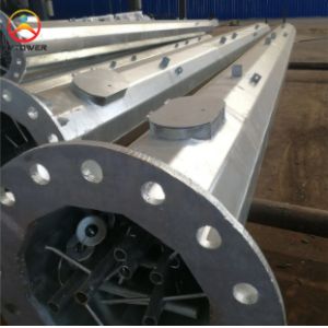 Self supporting 5g Wifi Singal Antenna Telecom Mast Pole