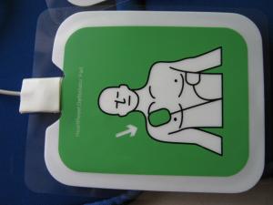difibrillation pad,training defibrillation electrode pad/defibrillation pad