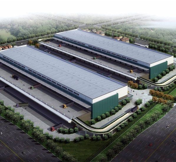 Customized Prefabricated Steel Structure Building Modern Workshop