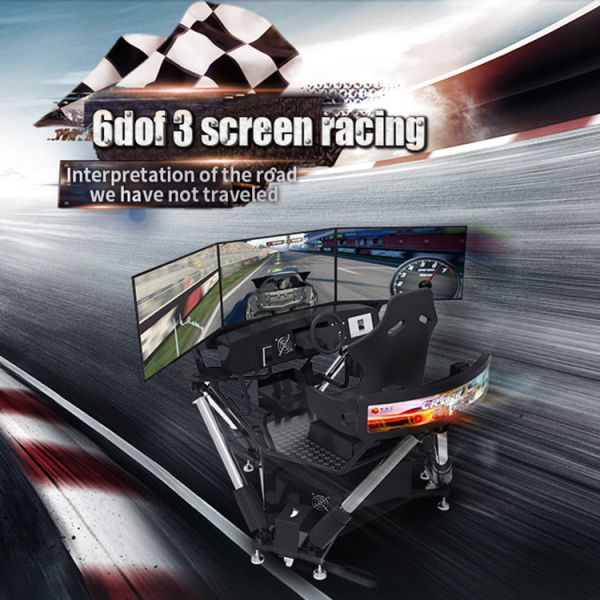 Amusement Car VR Racing Simulator Cockpit Virtual Reality Gaming Machine